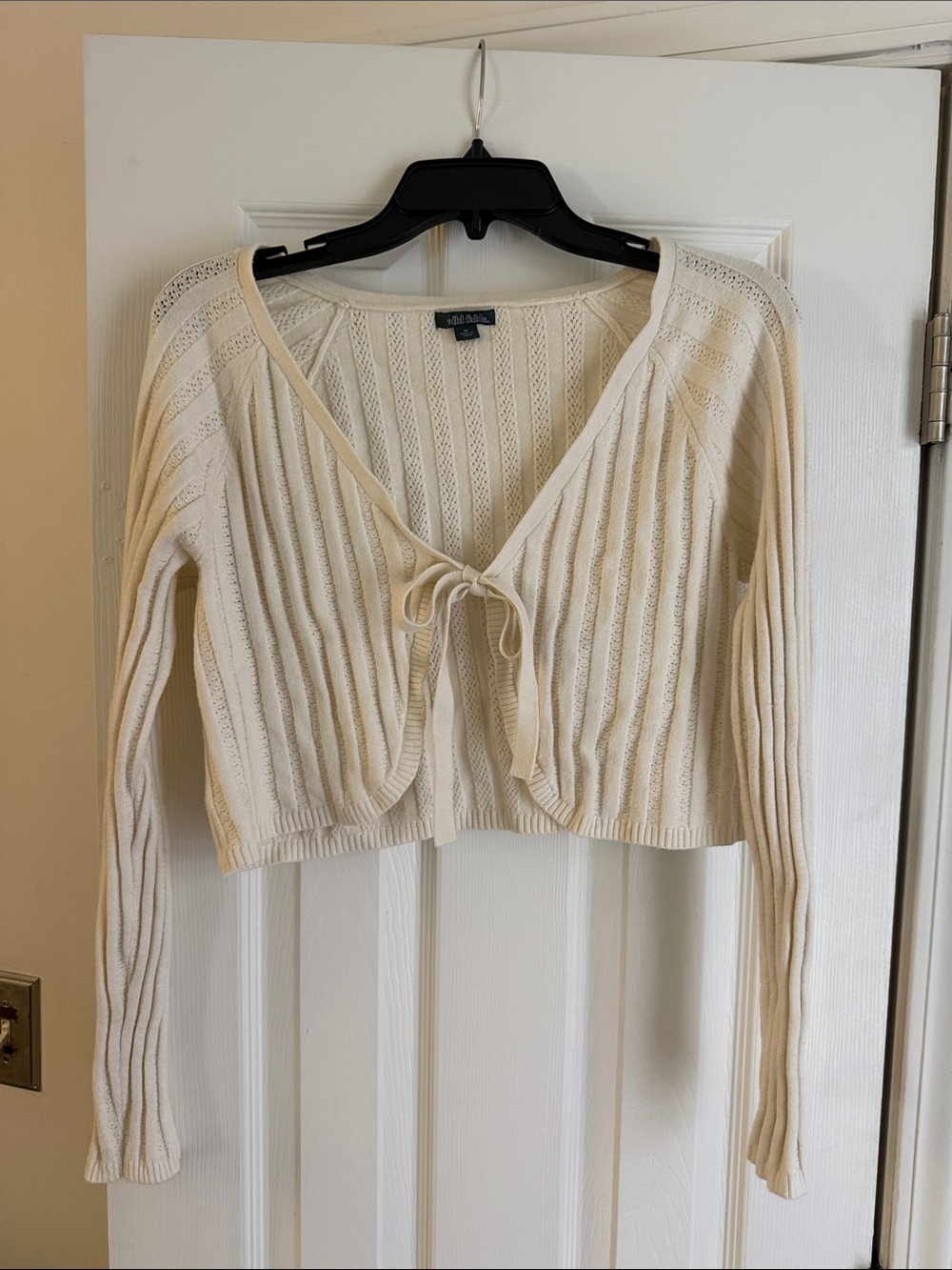 Wild Fable Cream shrug sweater